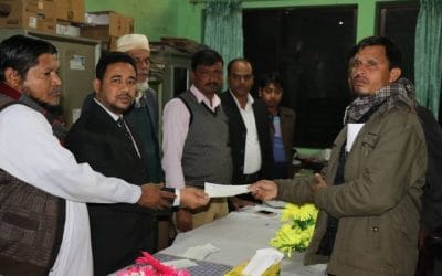 ফারইস্ট ইন্স্যুরেন্সের ২৩ গ্রাহককে ১০ লক্ষ টাকার চেক প্রদান