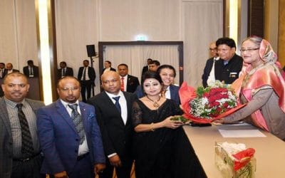 মিউনিখে প্রধানমন্ত্রীকে নাগরিক সংবর্ধনা