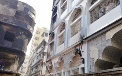 আগুন স্পর্শ করলো না আল্লাহর ঘর মসজিদ