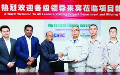 নর্থ ইস্ট-এর সাথে ক্রাউন সিমেন্টের চুক্তি স্বাক্ষর