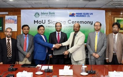 ইসলামী ব্যাংক ও পদ্মা ইসলামী লাইফ চুক্তি স্বাক্ষর
