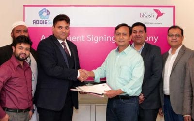 বিকাশ ও এডিসফটের মধ্যে চুক্তি সই