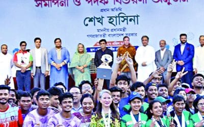 মধুমতি ব্যাংকের উদ্যোগে বঙ্গবন্ধু আন্তঃবিশ্ববিদ্যালয় স্পোর্টস