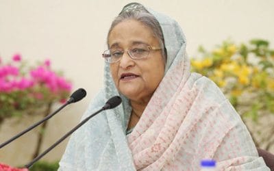 বঙ্গবন্ধু বিজ্ঞান ও প্রযুক্তি ফেলোশিপ অনুষ্ঠানে প্রধানমন্ত্রী