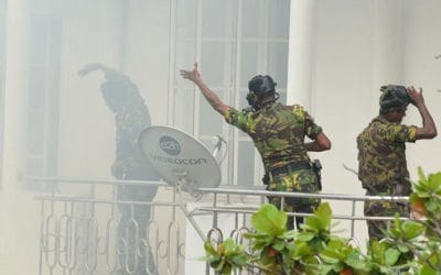 শ্রীলঙ্কায় সশস্ত্র গোষ্ঠীর সঙ্গে বন্দুকযুদ্ধে নিহত ২০