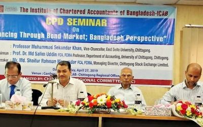 আইসিএবির উদ্যোগে ফাইন্যান্সিং থ্রো বন্ড মার্কেট সংক্রান্ত সেমিনার