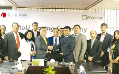 ওয়ান ব্যাংক ও জিডি এসিস্ট চুক্তি