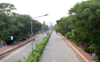 ব্যস্ত ঢাকা এখন শুধুই ফাঁকা