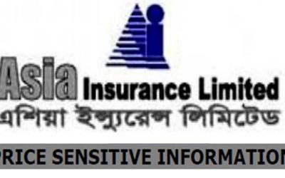এশিয়া ইন্স্যুরেন্সের মূল্য সংবেদনশীল তথ্য