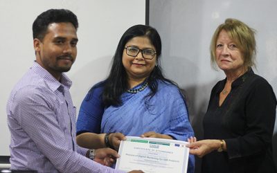 শেষ হলো  প্রিজম প্রকল্পের ডিজিটাল মার্কেটিং প্রশিক্ষণ