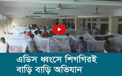 এডিস ধ্বংসে শিগগিরই বাড়ি বাড়ি অভিযান