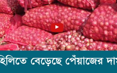 হিলিতে বেড়েছে পেঁয়াজের দাম