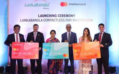 ইএমভি কন্টাক্টলেস ক্রেডিট কার্ড চালু করলো লংকাবাংলা