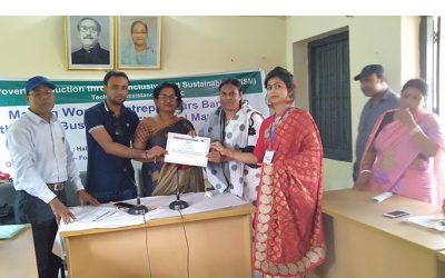 কুড়িগ্রাম ও লালমনিরহাটে নারী উদ্যোক্তাদের প্রশিক্ষণ সমাপ্ত