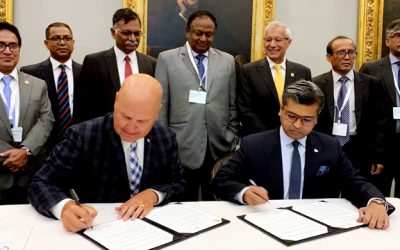 এফবিসিসিআই ও অন্টারিও চেম্বারে সমঝোতা সই