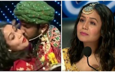 নারী বিচারককে জোর করে চুমু খেলেন প্রতিযোগী