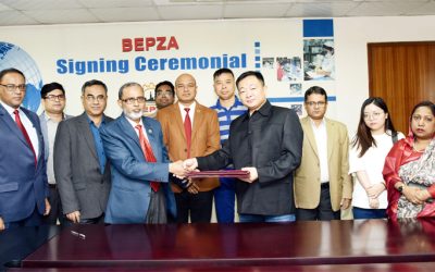 ইপিজেডে চীনের ১ কোটি মার্কিন ডলার বিনিয়োগ