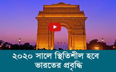 ২০২০ সালে স্থিতিশীল হবে ভারতের প্রবৃদ্ধি