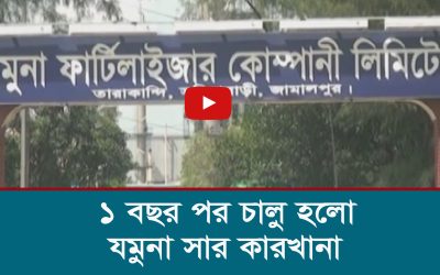 ১ বছর পর চালু হলো যমুনা সার কারখানা ০২