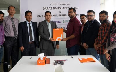 দারাজ-আলফা ইসলামী লাইফ ইন্স্যুরেন্সের চুক্তি সই