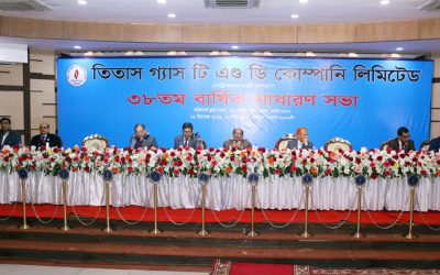 তিতাস গ্যাস কোম্পানির ২৬ শতাংশ নগদ লভ্যাংশ অনুমোদন