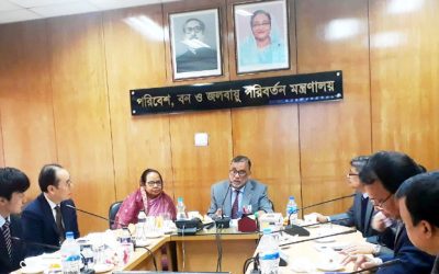 পরিবেশমন্ত্রীর সাথে জাইকার চিফ রিপ্রেজেন্টেটিভের সভা