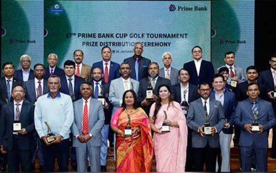 প্রাইম ব্যাংক কাপ গলফ টুর্নামেন্ট সমাপ্ত