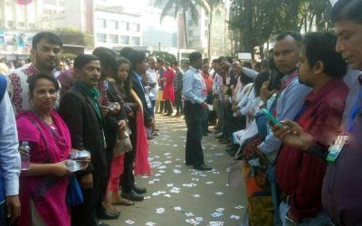 ঢাকা সাংবাদিক ইউনিয়ন নির্বাচনে ভোটগ্রহণ চলছে
