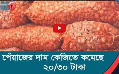 পেঁয়াজের দাম কেজিতে কমেছে ২০-৩০ টাকা