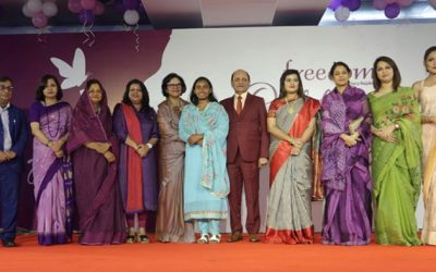 ৮ নারীকে সম্মাননা দিল ফ্রিডম স্যানিটারি ন্যাপকিন