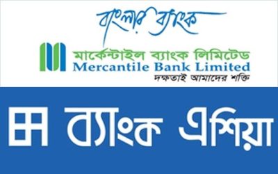 মার্কেন্টাইল ও ব্যাংক এশিয়ার লভ্যাংশ ঘোষণা
