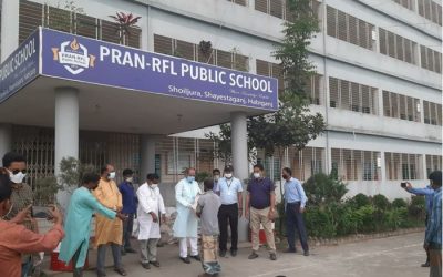 করোনা সময়ে নিম্নবিত্তের পাশে প্রাণ-আরএফএল গ্রুপ