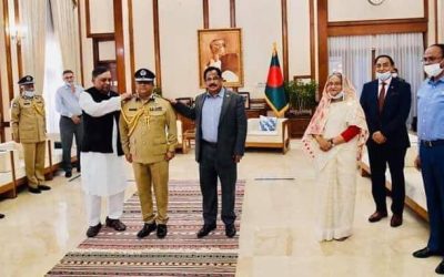 দায়িত্ব নিলেন নতুন আইজিপি ড. বেনজীর আহমেদ