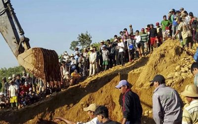 মিয়ানমারে খনি ধসে নিহত ৫০