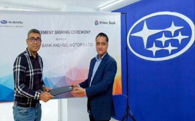 প্রাইম ব্যাংক ও আরইএল মোটরসের চুক্তি