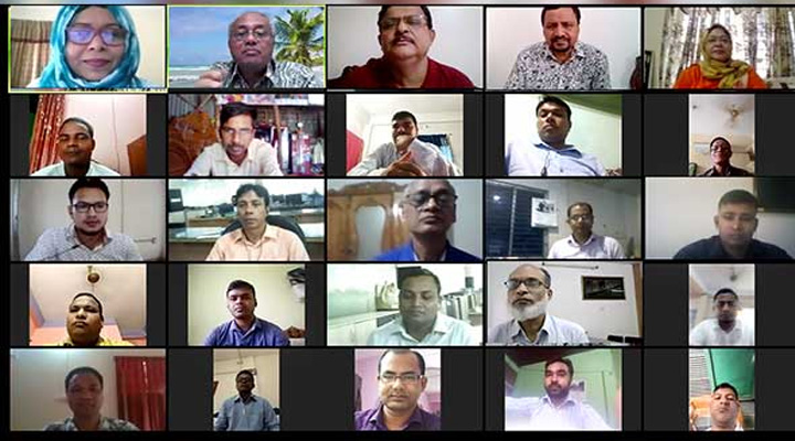 অগ্রণী ব্যাংক ট্রেনিং ইনস্টিটিউটে ভার্চুয়াল প্রশিক্ষণ কর্মশালা অনুষ্ঠিত