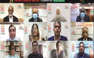 সোশ্যাল ইসলামী ব্যাংকের এজিএমে ১০% লভ্যাংশ অনুমোদন