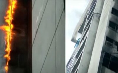 কারওয়ান বাজারের বিডিবিএল ভবনে আগুন