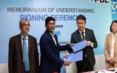 প্রপার্টি ডেভেলপমেন্ট ও সানজি কনস্ট্র্রাকশনের মধ্যে চুক্তি স্বাক্ষর
