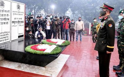 শহীদ বুদ্ধিজীবীদের প্রতি রাষ্ট্রপতি ও প্রধানমন্ত্রীর শ্রদ্ধা