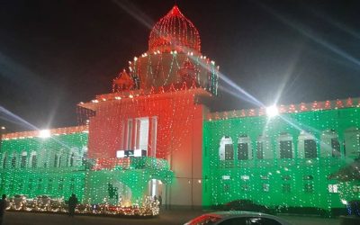 বর্ণিল সাজে সেজেছে রাজধানী