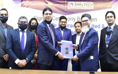 শেলটেক ব্রোকারেজ ও গার্ডিয়ান লাইফের মধ্যে গ্রুপ ইন্স্যুরেন্স চুক্তি স্বাক্ষর