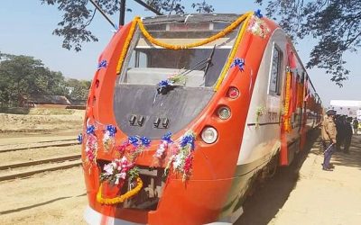চট্টগ্রামে চালু হলো নতুন দুই জোড়া কমিউটার ট্রেন