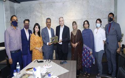বিজিএমইএ সভাপতির সঙ্গে আইএলও প্রতিনিধি দলের সাক্ষাৎ