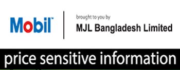 price sensitive information of  MJL bangladesh limited
