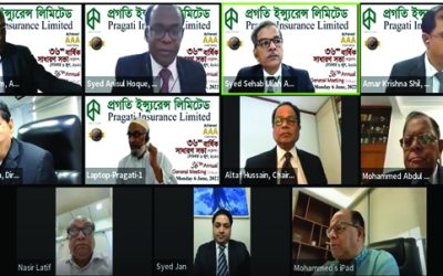 প্রগতি ইন্স্যুরেন্সের ৩৫ শতাংশ লভ্যাংশ অনুমোদন