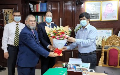 আইডিআরএ চেয়ারম্যানকে প্রাইম লাইফের শুভেচ্ছা