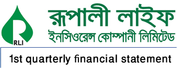1st quarter financial statement of rupali life insurance