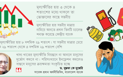 সরকারি পরিসংখ্যানে মূল্যস্ফীতি কমলেও বাজারে ভোক্তার নাভিশ্বাস