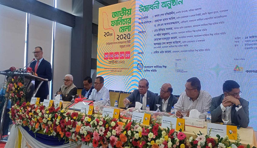 বসুন্ধরায় ২০তম জাতীয় ফার্নিচার মেলা শুরু